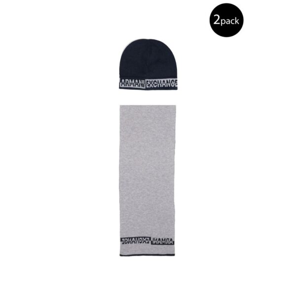 Armani Exchange Blue Polyamide Scarf - Image 2