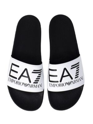EA7 Emporio Armani Black And White Polyethylene Sandal