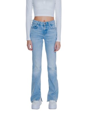 Guess Light Blue Cotton Jeans & Pant
