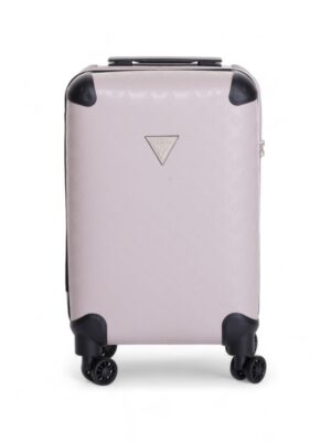 Guess Pink Polyethylene Luggage And Travel