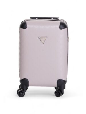 Guess Pink Polyethylene Luggage And Travel