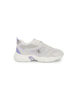 Calvin Klein Purple Leather Sneaker