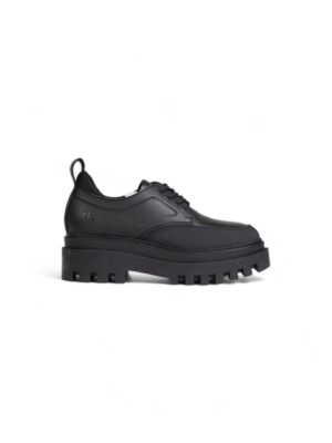 Calvin Klein Jeans Black Polyethylene Flat Shoe