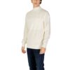 Calvin Klein Jeans Cream Cotton Sweater - Image 3