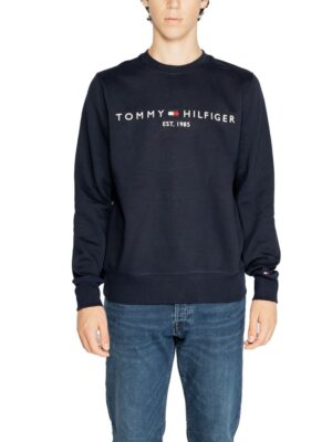 Tommy Hilfiger Blue Organic Cotton Sweater