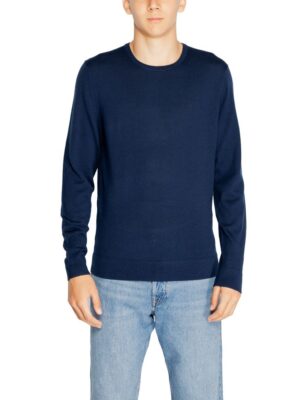 Calvin Klein Blue Recycled Wool T-Shirt
