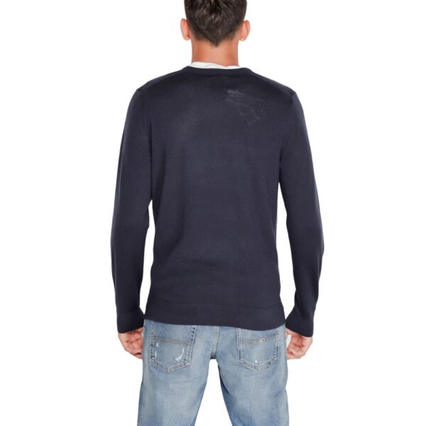 Calvin Klein Blue Recycled Wool T-Shirt - Image 2