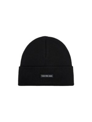 Calvin Klein Black Recycled Polyester Hats & Cap