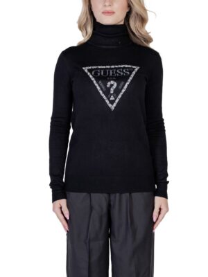 Guess Black Viscose Sweater