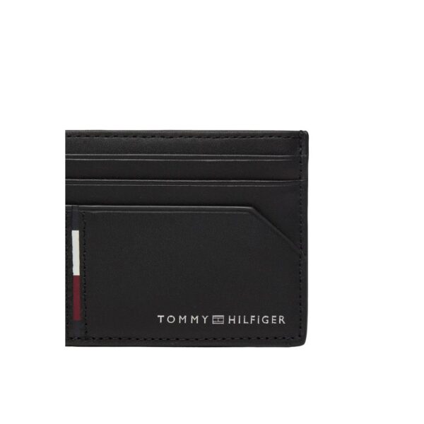 Tommy Hilfiger Black Leather Wallet - Image 5
