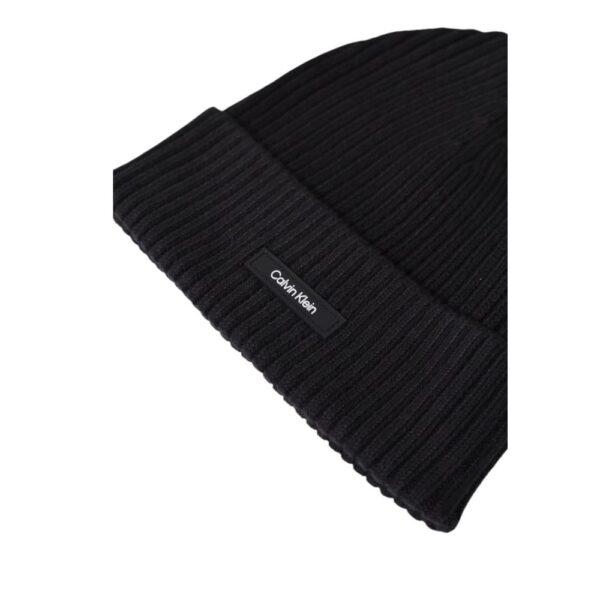 Calvin Klein Black Organic Cotton Hats & Cap - Image 3