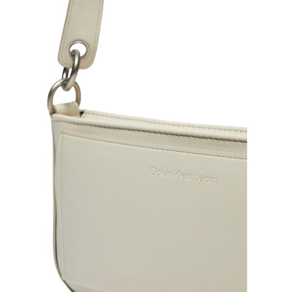 Calvin Klein Jeans Beige Polyethylene Handbag - Image 4