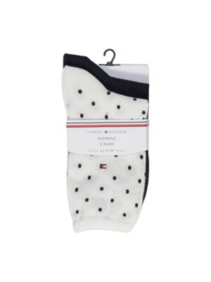 Tommy Hilfiger White Cotton Tights & Sock