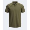 Jack Jones Green Cotton Polo Shirt - Image 5
