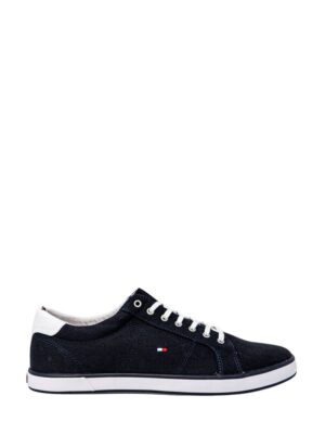 Tommy Hilfiger Blue Cotton Sneaker