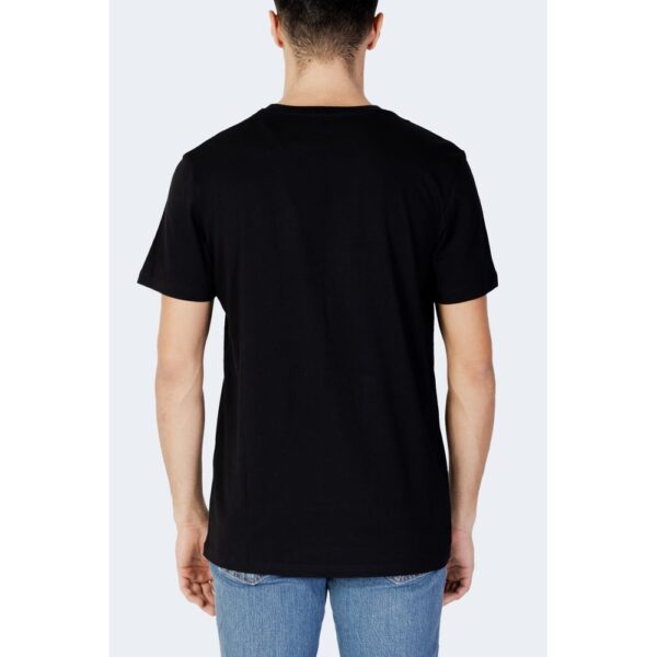 Jack Jones Black Cotton T-Shirt - Image 4