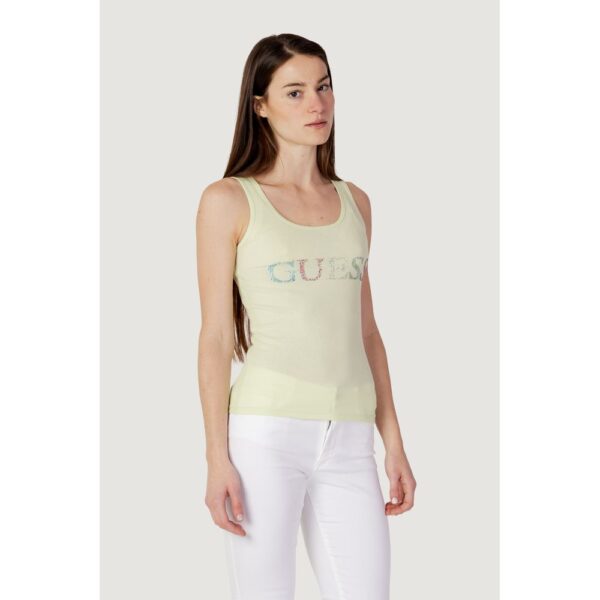 Guess Green Cotton Tops & T-Shirt - Image 4