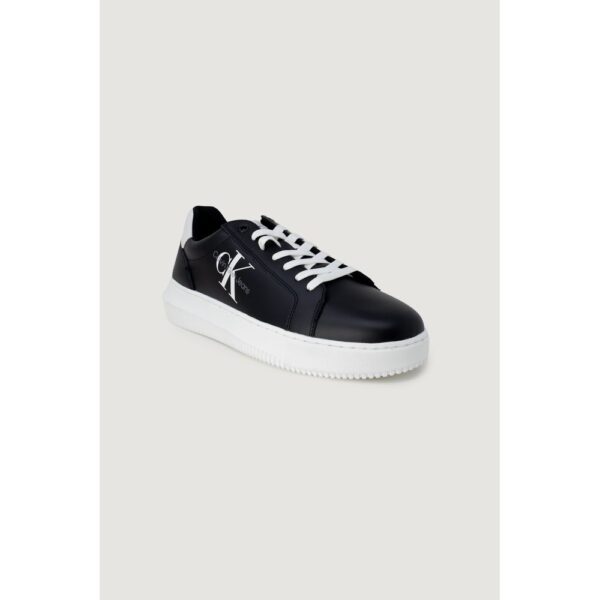 Calvin Klein Jeans Black Leather Sneaker - Image 4