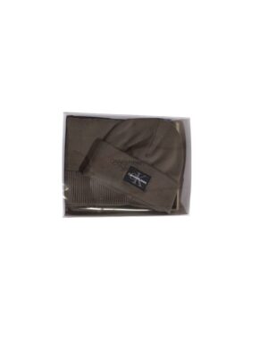 Calvin Klein Jeans Brown Cotton Scarf