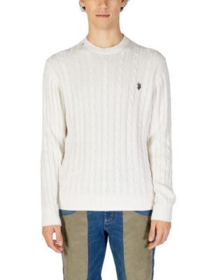 U.S. POLO ASSN. White Cotton Sweater