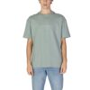 Calvin Klein Jeans Green Cotton T-Shirt