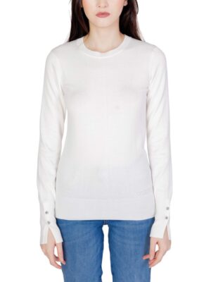 Guess White Cotton Tops & T-Shirt