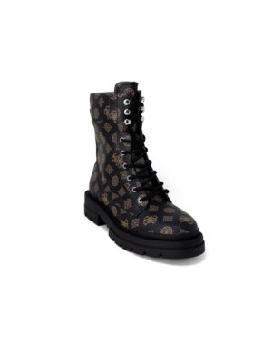 Guess Brown Artificial Leather Boot