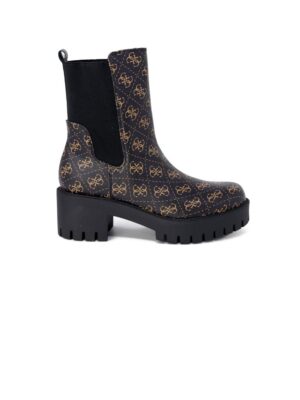 Guess Black Leather Boot