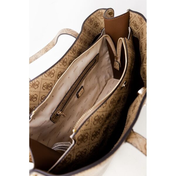 Guess Beige Polyethylene Handbag - Image 5
