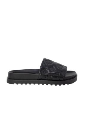 Guess Black Synthetic Sandal