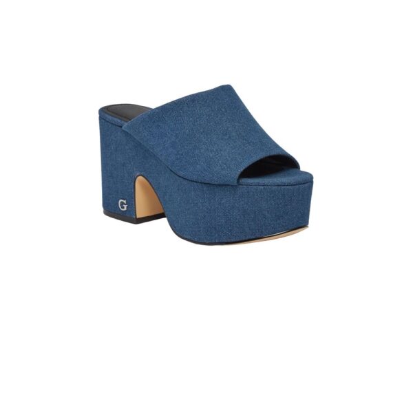 Guess Blue Cotton Sandal - Image 5