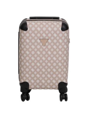 Guess Pink Polyethylene Luggage And Travel