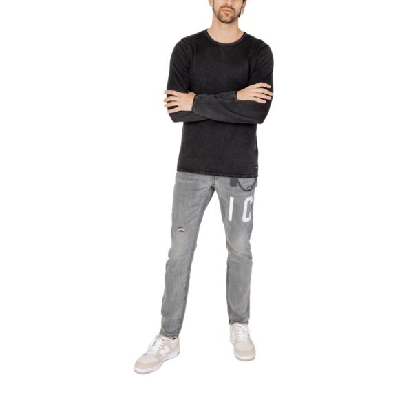 Jack Jones Black Cotton T-Shirt - Image 3