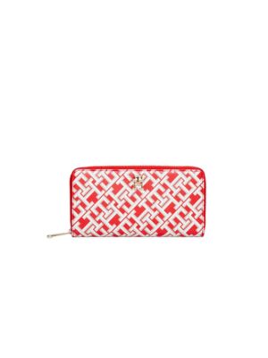 Tommy Hilfiger Red Polyethylene Wallet