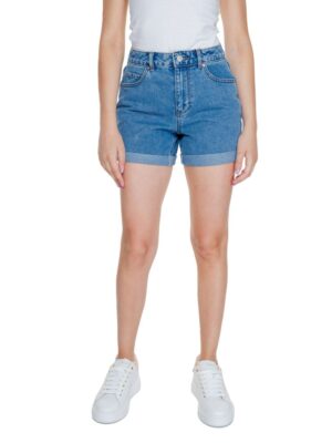 Vero Moda Light Blue Cotton Short