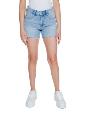 Vero Moda Light Blue Cotton Short