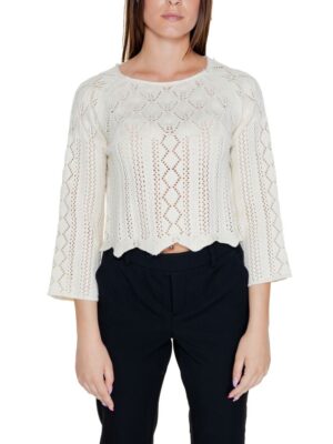 Vero Moda Beige Cotton Tops & T-Shirt