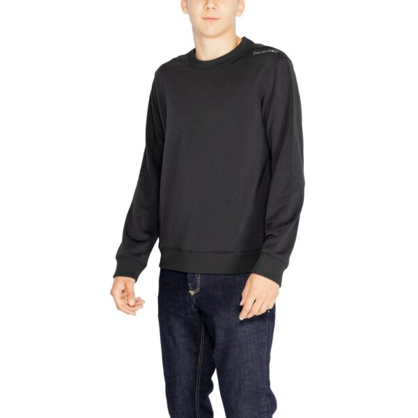 Calvin Klein Sport Black Recycled Polyester Sweater - Image 3