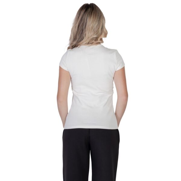 Guess Active Cream Cotton Tops & T-Shirt - Image 4
