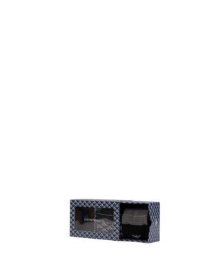 Emporio Armani Underwear Gray Cotton Sock