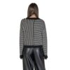Vero Moda Black And White Recycled Polyester Sweater - Image 2