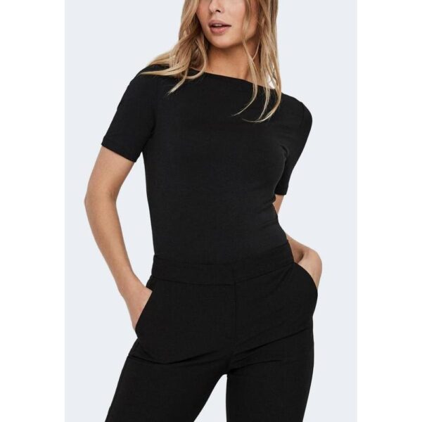 Vero Moda Black Viscose Tops & T-Shirt - Image 3