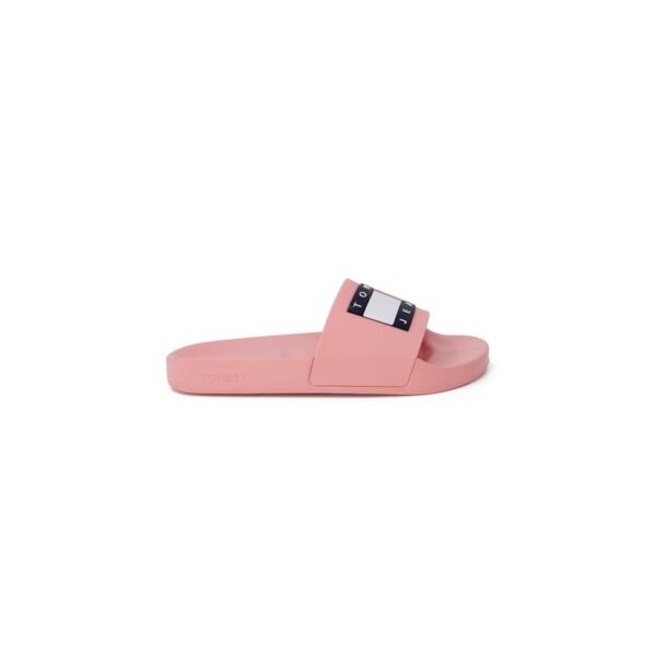 Tommy Hilfiger Jeans Orange Polyethylene Sandal - Image 4