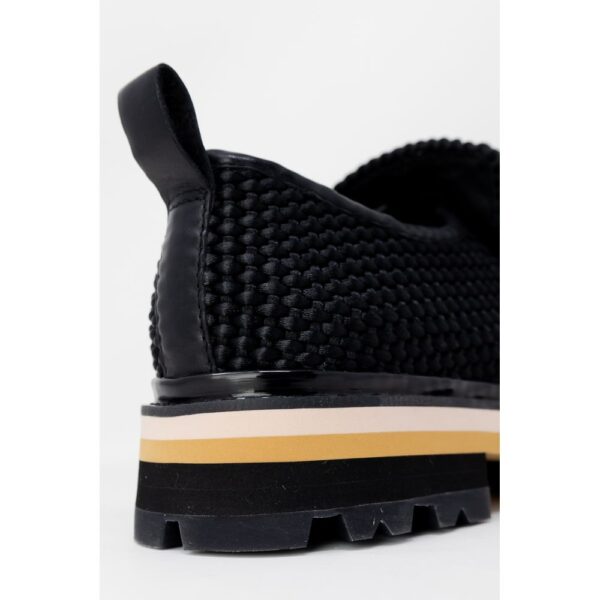 ASH Black Leather Flat Shoe - Image 5