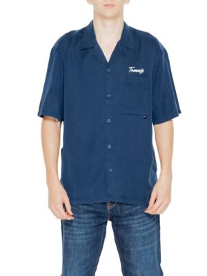 Tommy Hilfiger Jeans Blue Lyocell Shirt