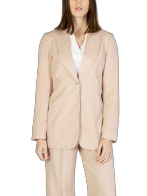 Vero Moda Pink Viscose Suits & Blazer