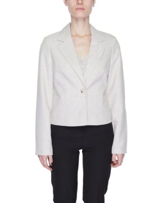 Vero Moda Gray Polyester Suits & Blazer