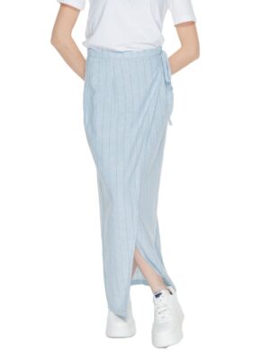 Vero Moda Light Blue Linen Skirt