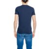 Emporio Armani Underwear Blue Cotton T-Shirt - Image 2