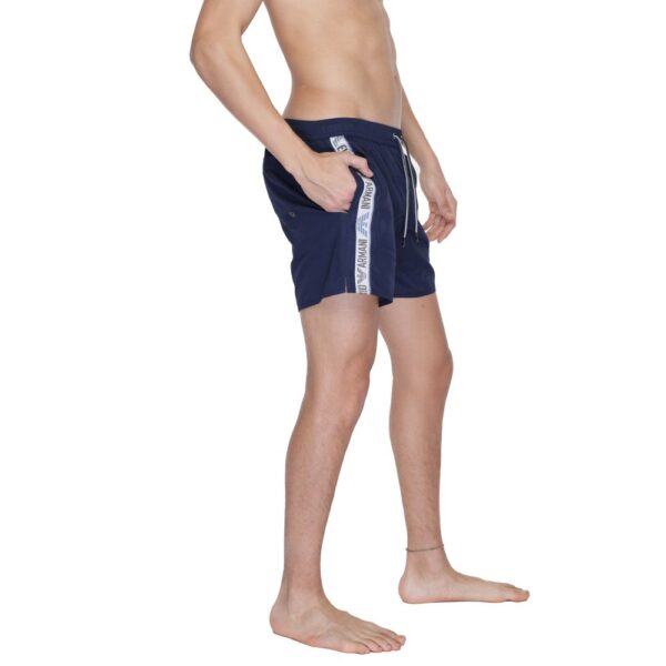 Emporio Armani Underwear Blue Polyester Swimwear - Image 4